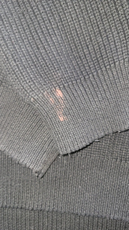 Men’s Black Cotton Jumper – XXL (Matalan EASY)