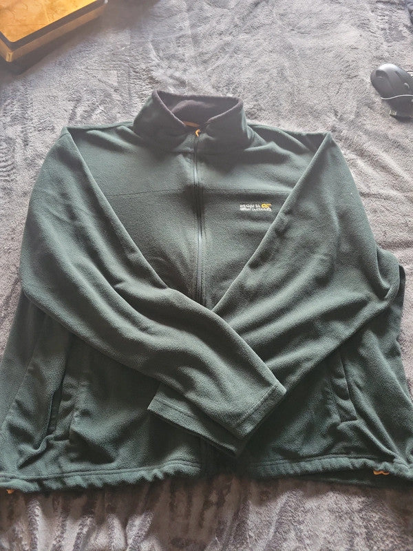 Men’s Regatta Green Fleece Jacket