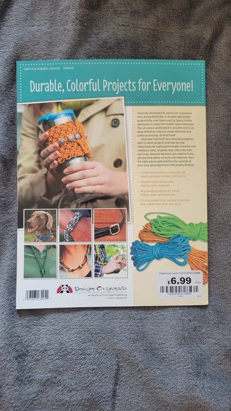 Parachute Cord Craft Book – 22 Cool Projects – Design Originals