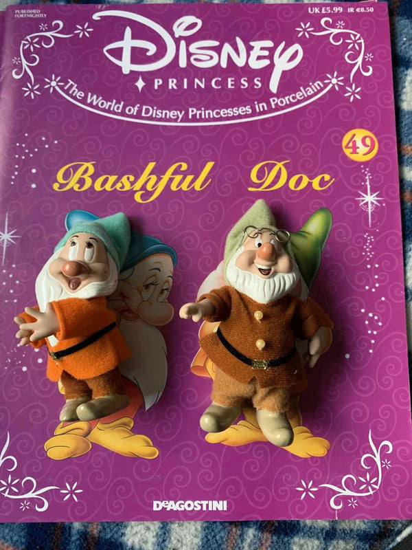 Disney Princess Bashful & Doc Dolls with Magazine – DeAgostini Collection