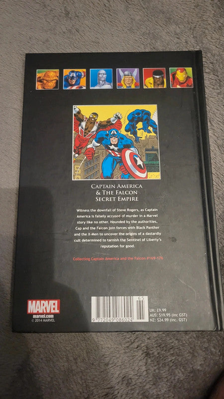 Captain America and The Falcon: Secret Empire – The Ultimate Graphic Novels Collection – Hardback