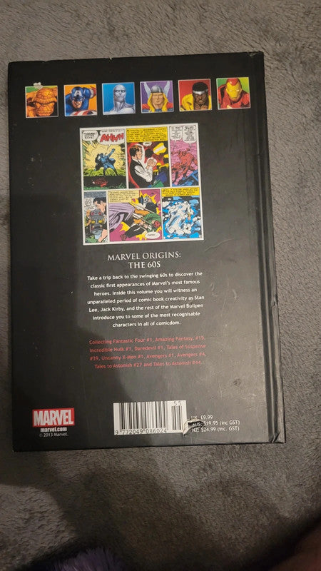 Marvel Origins: The 60s Ultimate Graphic Novels Collection Hardback Book
