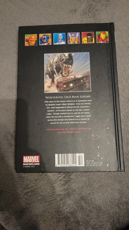 Wolverine: Old Man Logan Graphic Novel Hardback Book by Mark Millar & Steve McNiven