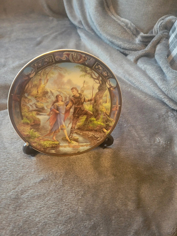 Royal Worcester "Robin and Marian" Collector's Plate