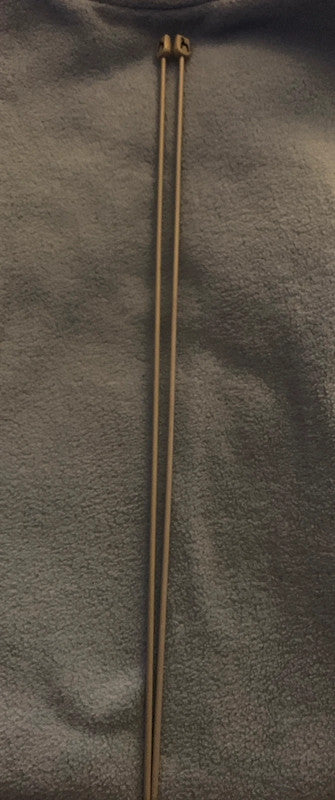 Knitting needles size 3 3/4