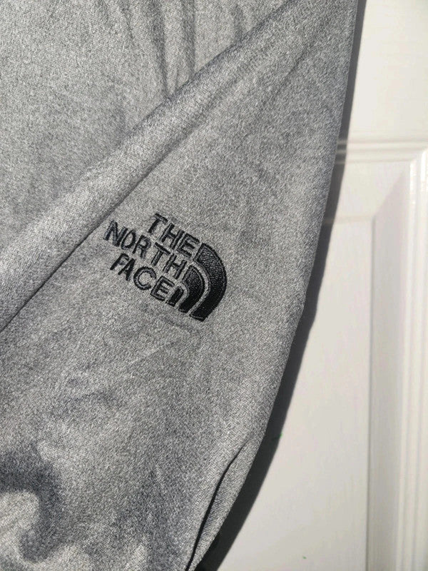 The North Face Grey Quarter Zip Jumper M