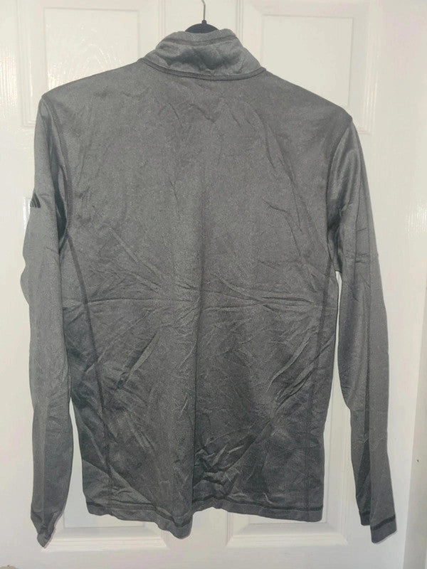 The North Face Grey Quarter Zip Jumper M