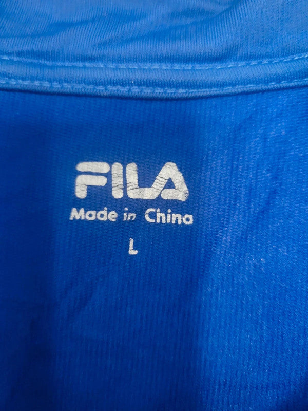 FILA Blue Zip-Up Training Top - Men's Size Large