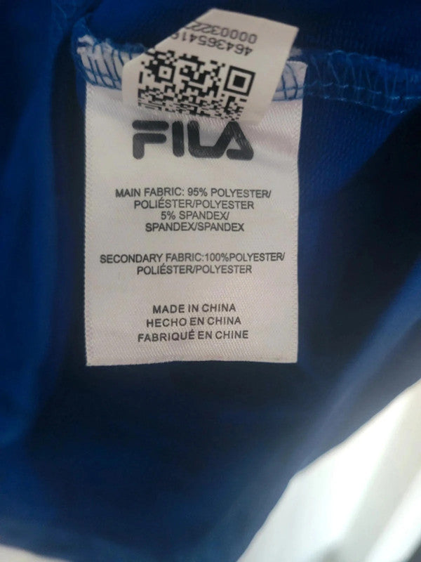 FILA Blue Zip-Up Training Top - Men's Size Large