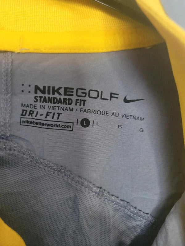 Golf Dri-FIT 1/4 Zip Pullover Grey Large