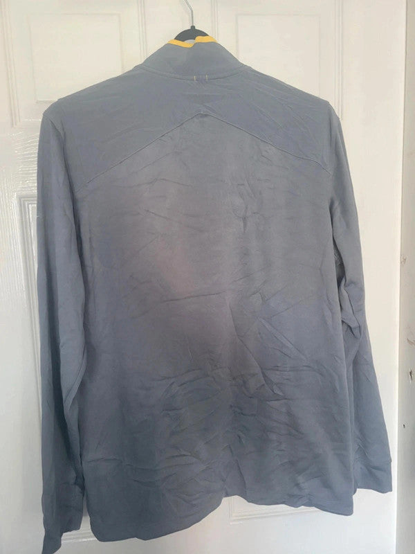 Golf Dri-FIT 1/4 Zip Pullover Grey Large