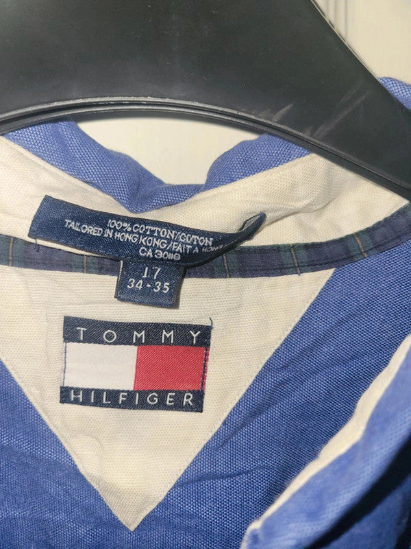 Vintage Tommy Hilfiger Blue Button Down Shirt