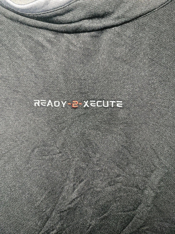 Nike Dri-FIT Ready-2-Xecute Black Zip-Up Long Sleeve Top - Men's Large