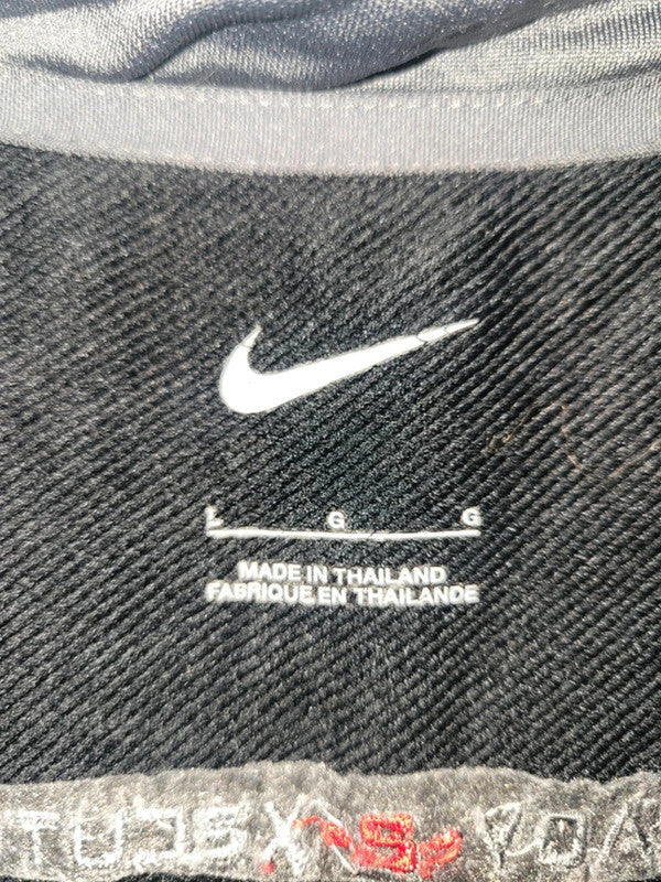 Nike Dri-FIT Ready-2-Xecute Black Zip-Up Long Sleeve Top - Men's Large