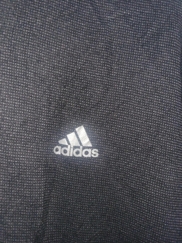 Adidas Climawarm Men's Hoodie 2XL - Black with subtle dot pattern