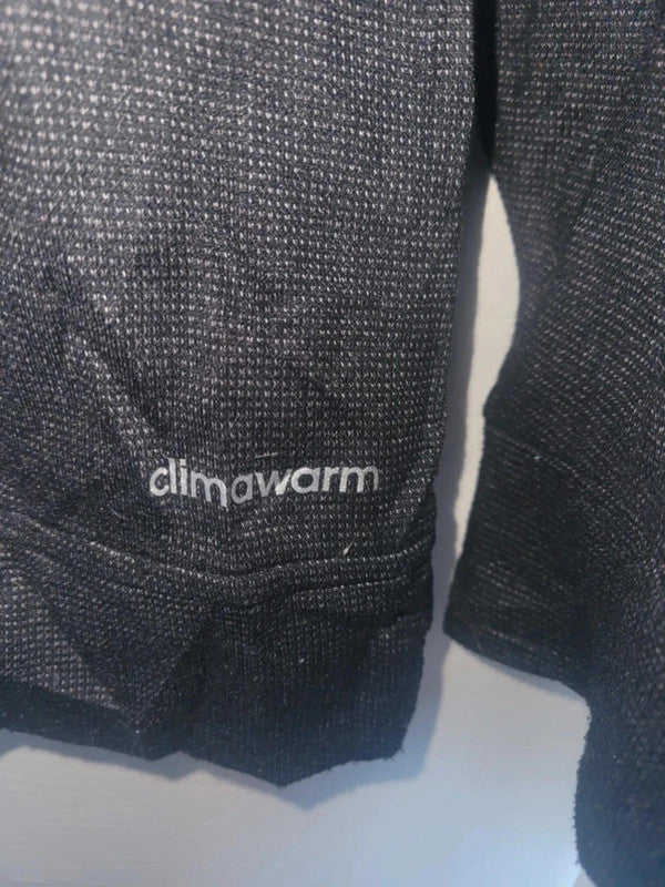Adidas Climawarm Men's Hoodie 2XL - Black with subtle dot pattern