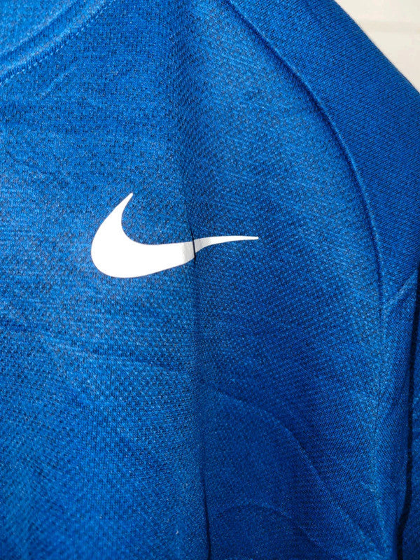 Nike Golf Royal Blue Dri-FIT 1/4 Zip Sweatshirt - Men's XL