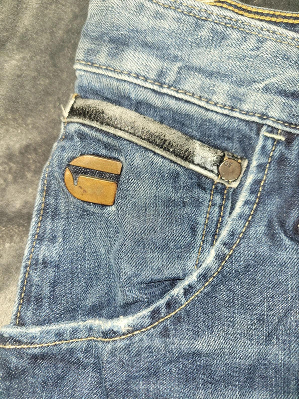 G-Star Raw 3301 Loose Tapered Jeans - Size 34x34