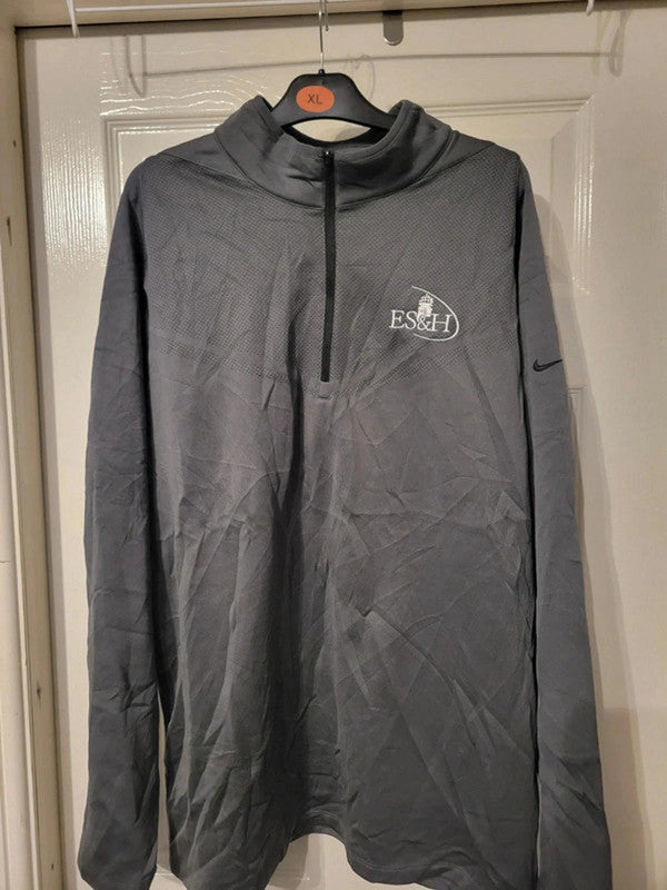 Nike Golf Grey Quarter Zip Pullover XXL