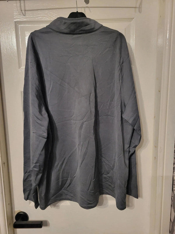 Nike Golf Grey Quarter Zip Pullover XXL