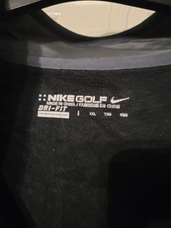 Nike Golf Grey Quarter Zip Pullover XXL