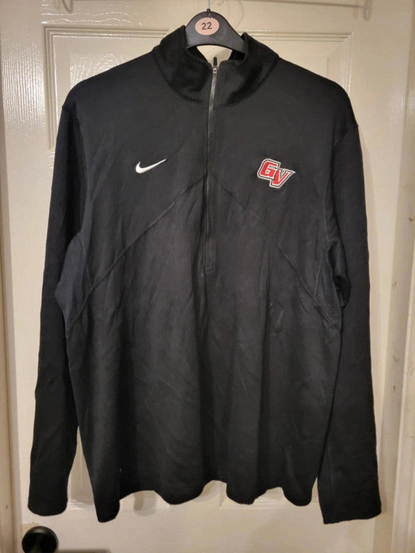 Nike Dri-FIT Quarter Zip Jumper with GV Logo Size XXL