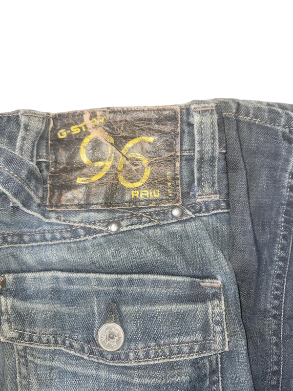 G-Star Raw 96 Loose Denim Jeans, 26x30, Blue