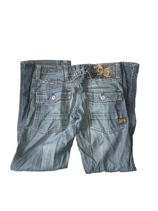 G-Star Raw 96 Loose Denim Jeans, 26x30, Blue