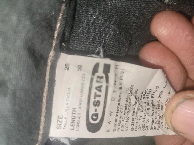 G-Star Raw 96 Loose Denim Jeans, 26x30, Blue
