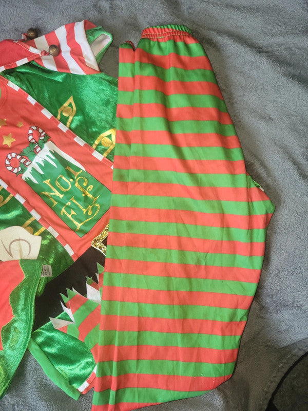 Festive Christmas Elf Costume