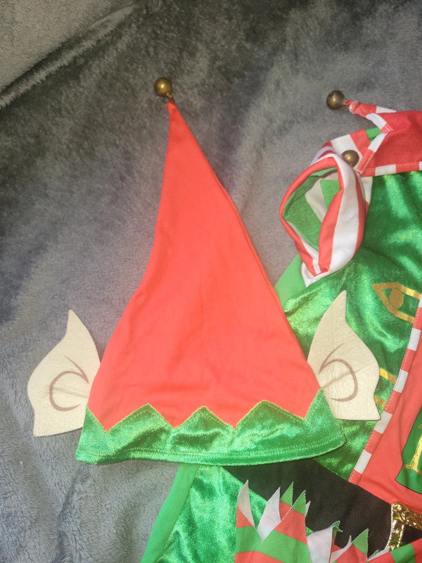 Festive Christmas Elf Costume