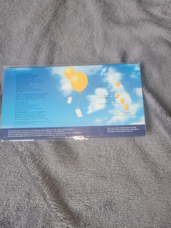 Royal Mail Millennium Stamps Above and Beyond January 2000