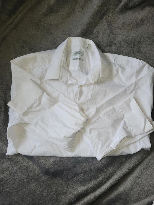 Next White Slim Fit Shirt - 16.5" / 42cm Neck