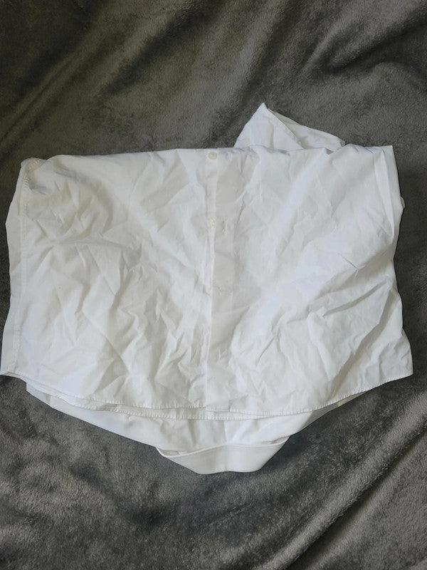 Next White Slim Fit Shirt - 16.5" / 42cm Neck