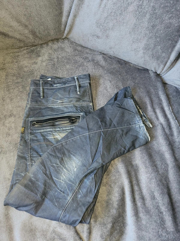 Vintage G-Star Raw 3301 Riley Loose Tapered Jeans W33 L30
