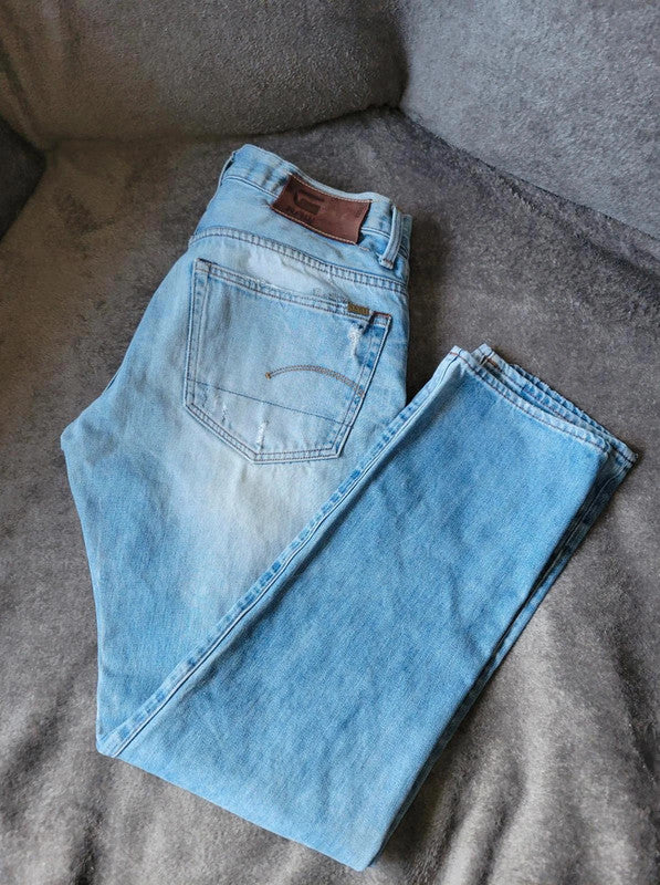 Vintage G-Star Raw 3301 Blue Jeans W33 L32