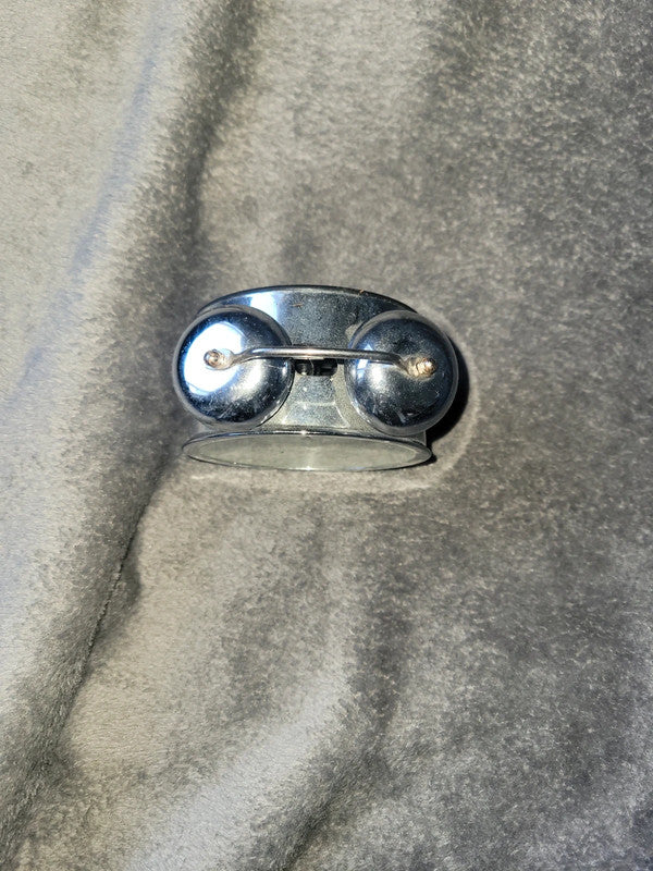 Silver Vintage Alarm Clock