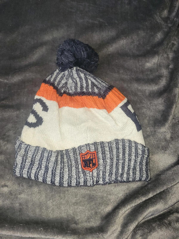 Chicago Bears Knit Pom-Pom Beanie Winter Hat NFL