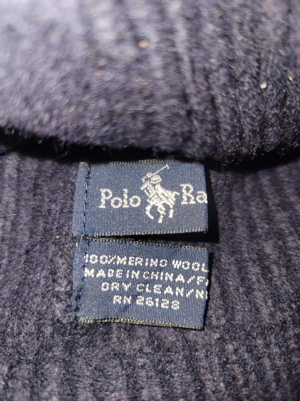 Polo Ralph Lauren 100% Merino Wool Navy Beanie One Size