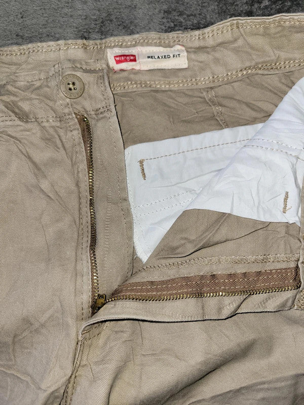 Vintage Wrangler Relaxed Fit Cargo Trousers