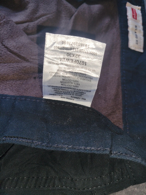 Vintage Wrangler Black Relaxed Fit Cargo Trousers