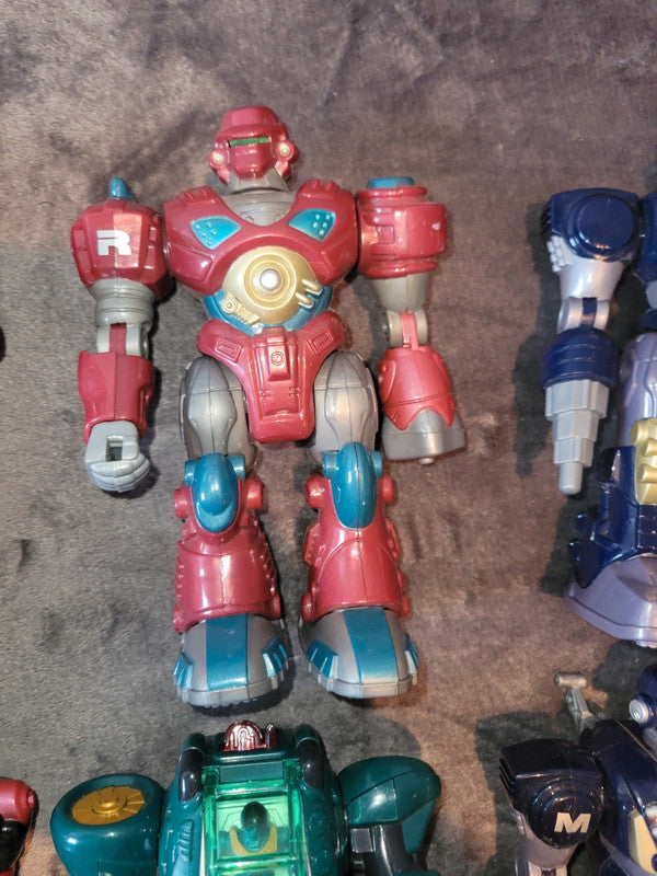 Vintage Tekno Robot Action Figures (Job Lot)