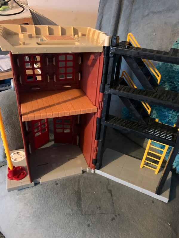 Fisher-Price Rescue Heroes Firehouse playset.