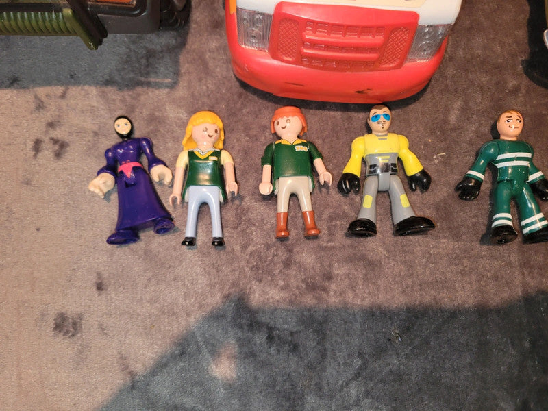 Vintage Playmobil Vehicle and Figures Set