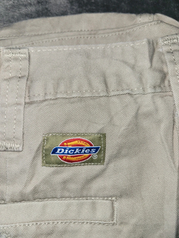 Vintage Dickies Cargo Pants Beige - Size 34x32