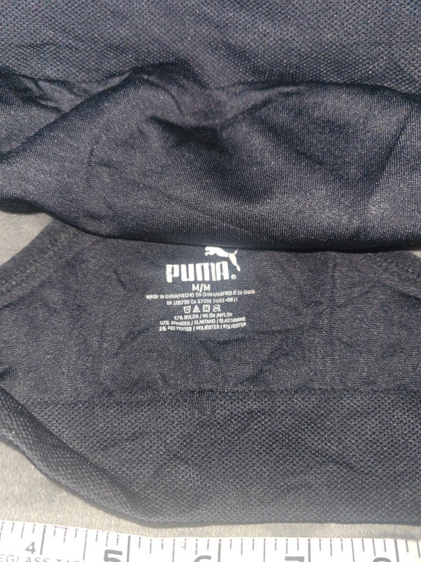 Puma Black Racerback Sports Bra – Size M