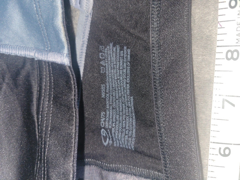Champion Black & Grey Sports Bra – Size M