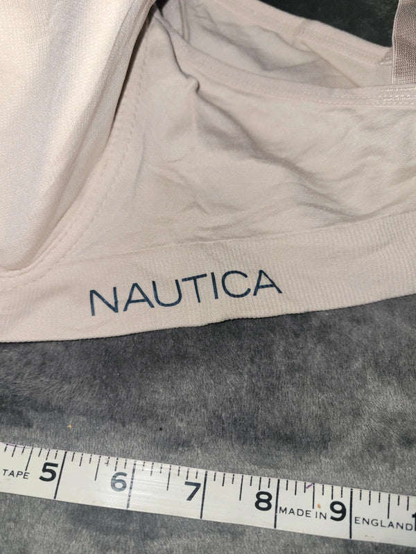 Nautica Intimates Nude Bra 40DD Underwire Full Coverage