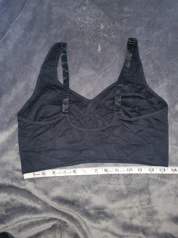 Puma Black Adjustable Strap Sports Bra – Women’s XL