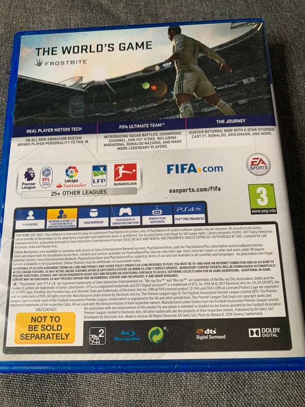 FIFA 18 for PlayStation 4